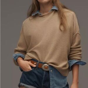 *SOLD* The Alani Cashmere Mock-Neck Sweater by Pilcro XSP